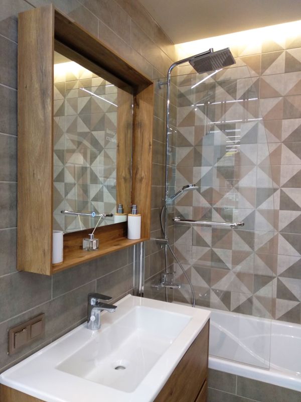 Modern Tile Bathroom